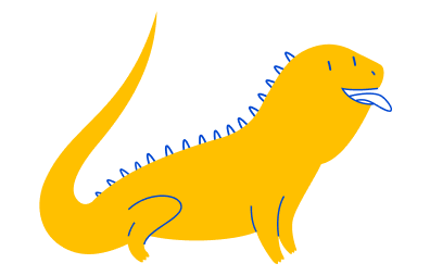 Reptile Peticon with tongue out | Pet Supermarket