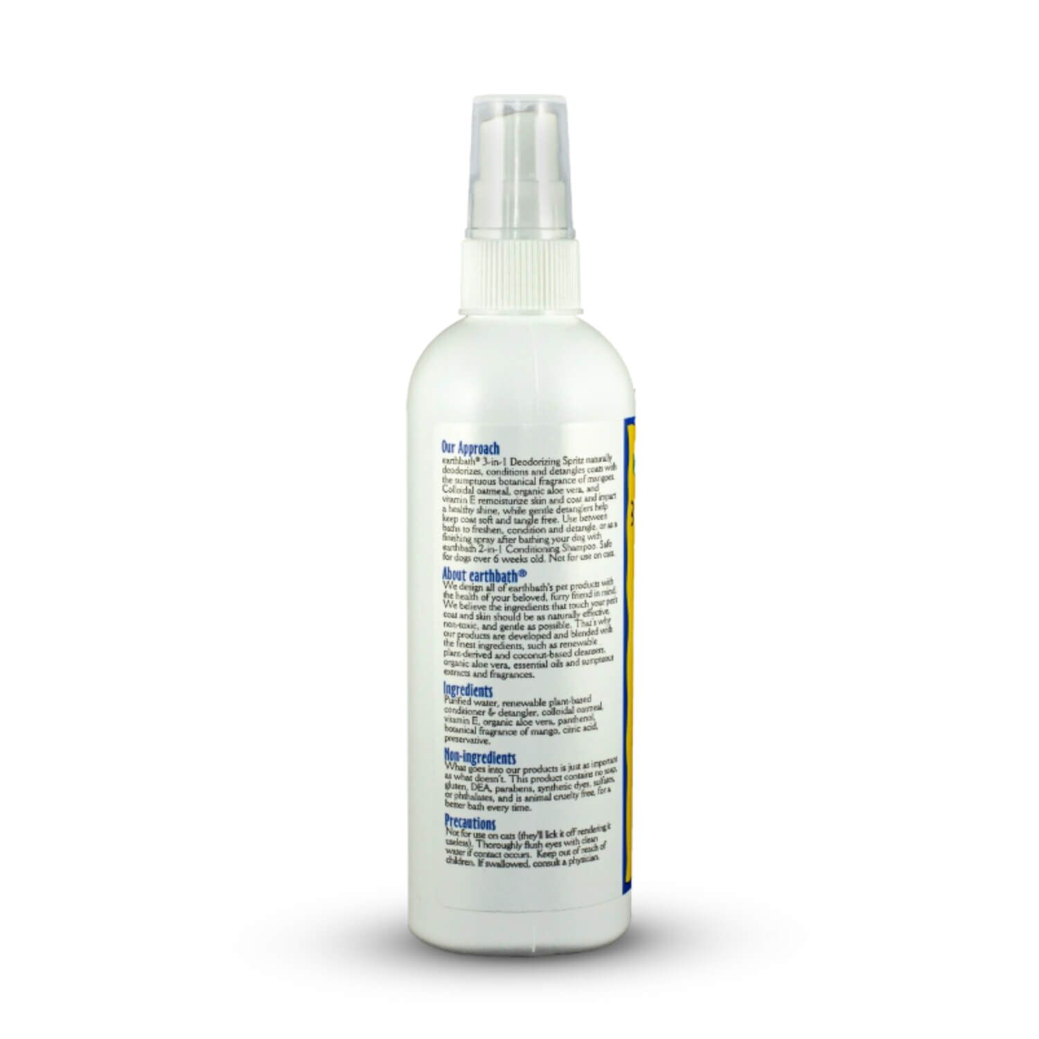 Earthbath 3-In-1 Deodorizing Dog Spray, Mango Tango
