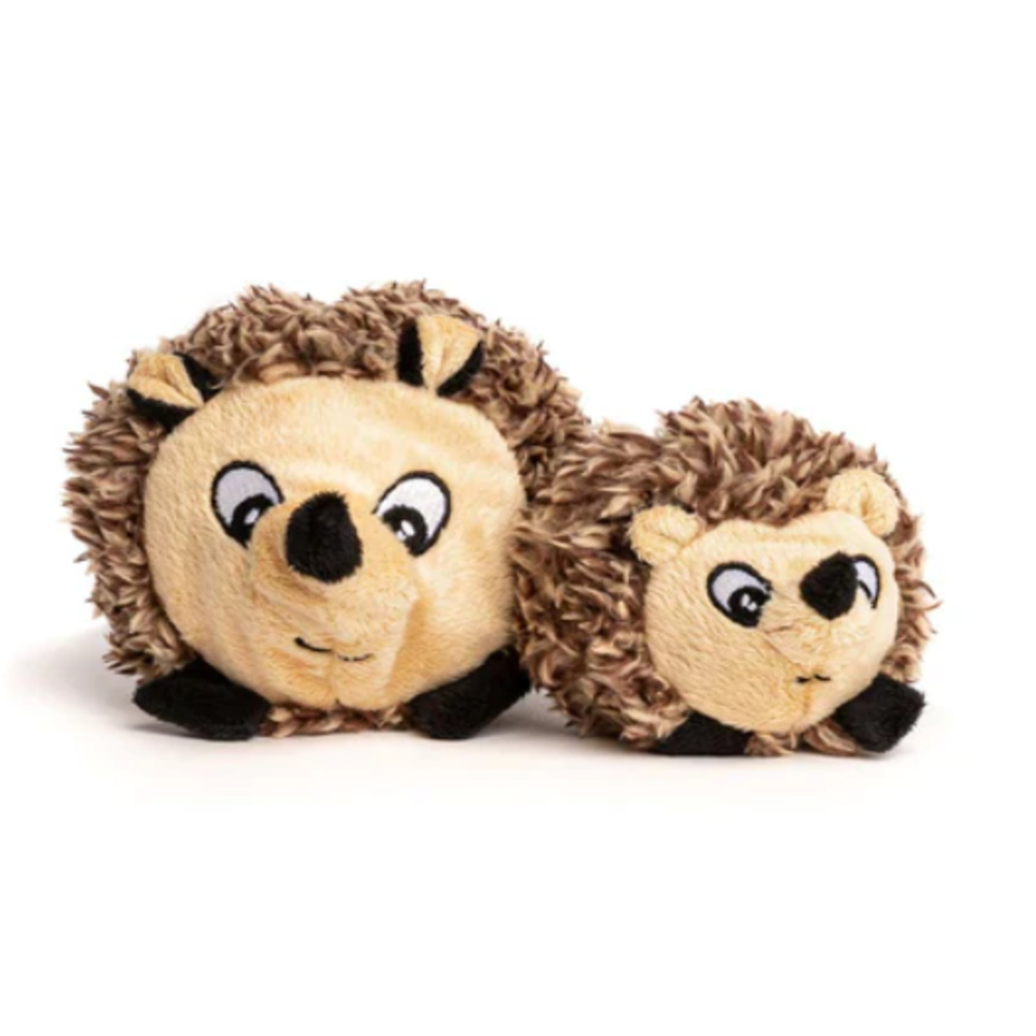 Fabdog Faball Hedgehog Plush Ball Dog Toy, 4"