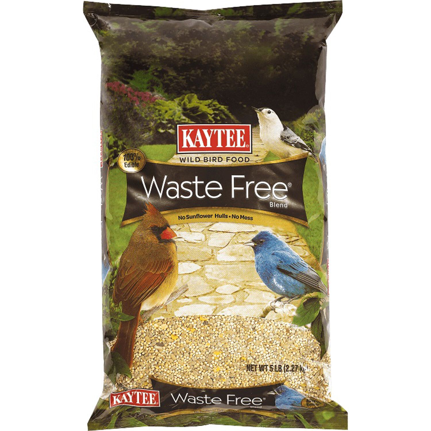 Kaytee Waste Free Bird Seed Blend Wild Bird Food