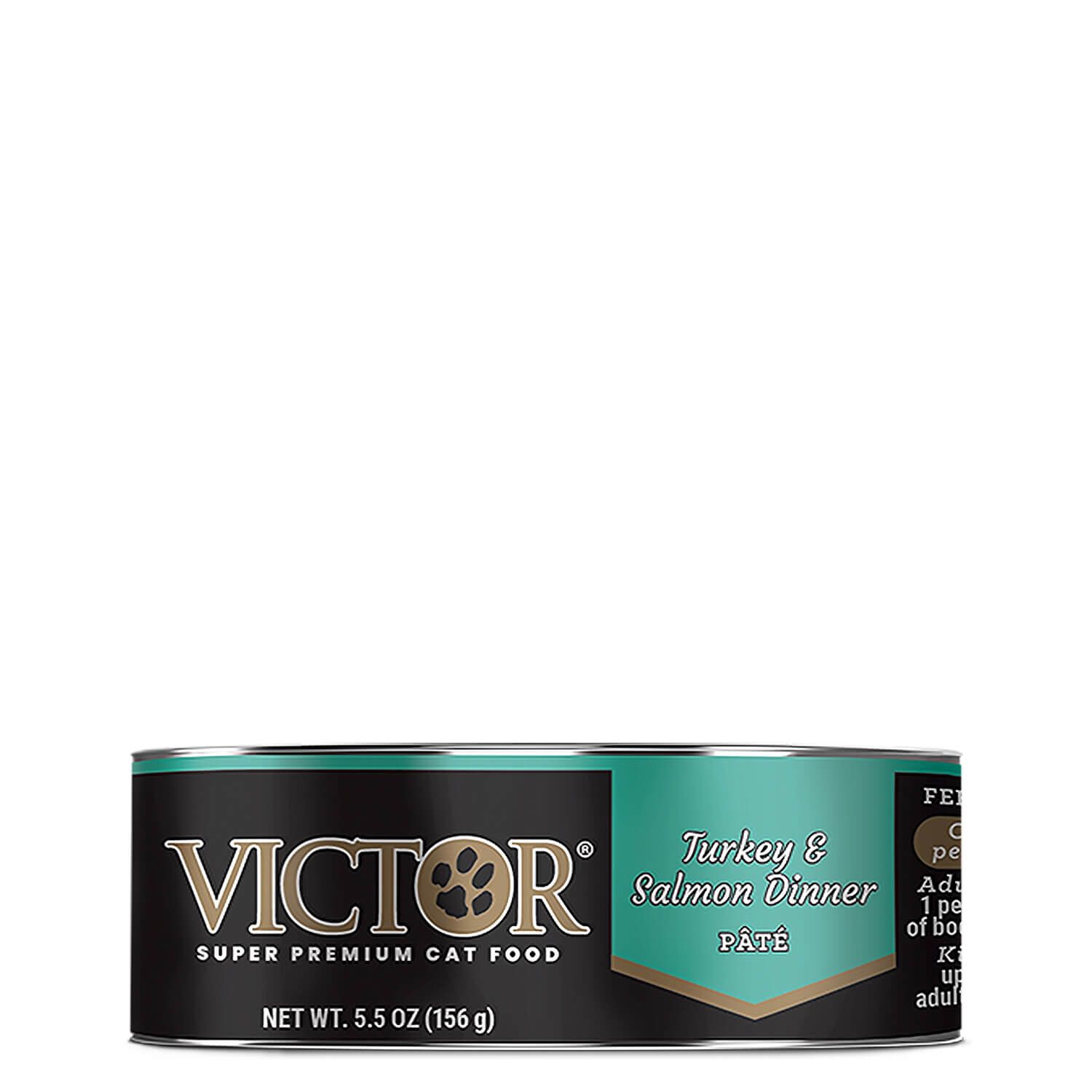 Victor Turkey & Salmon Dinner Wet Cat Food, 5.5Oz