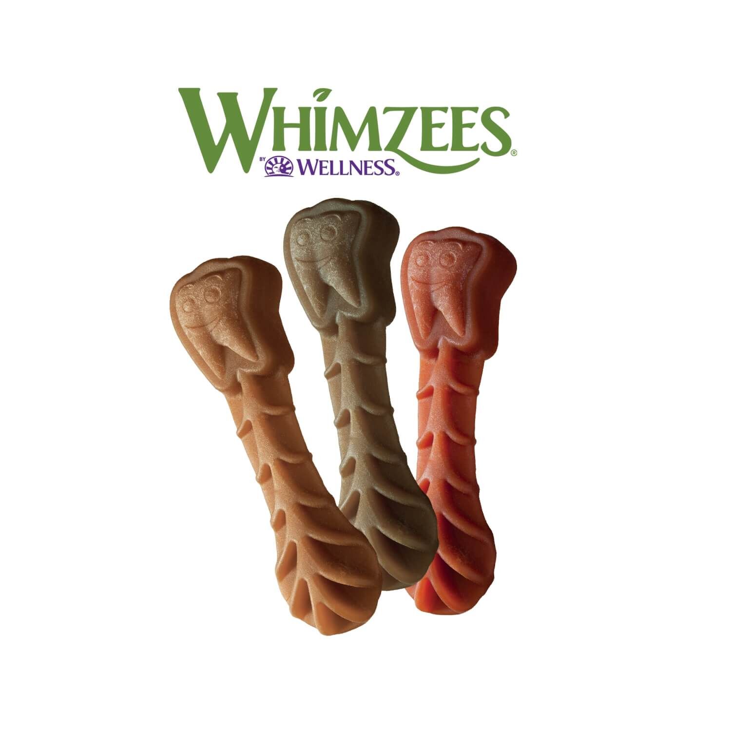 Whimzees By Wellness Brushzees Natural Grain Free Dental Dog Treats, Small, Test 7.24.2026