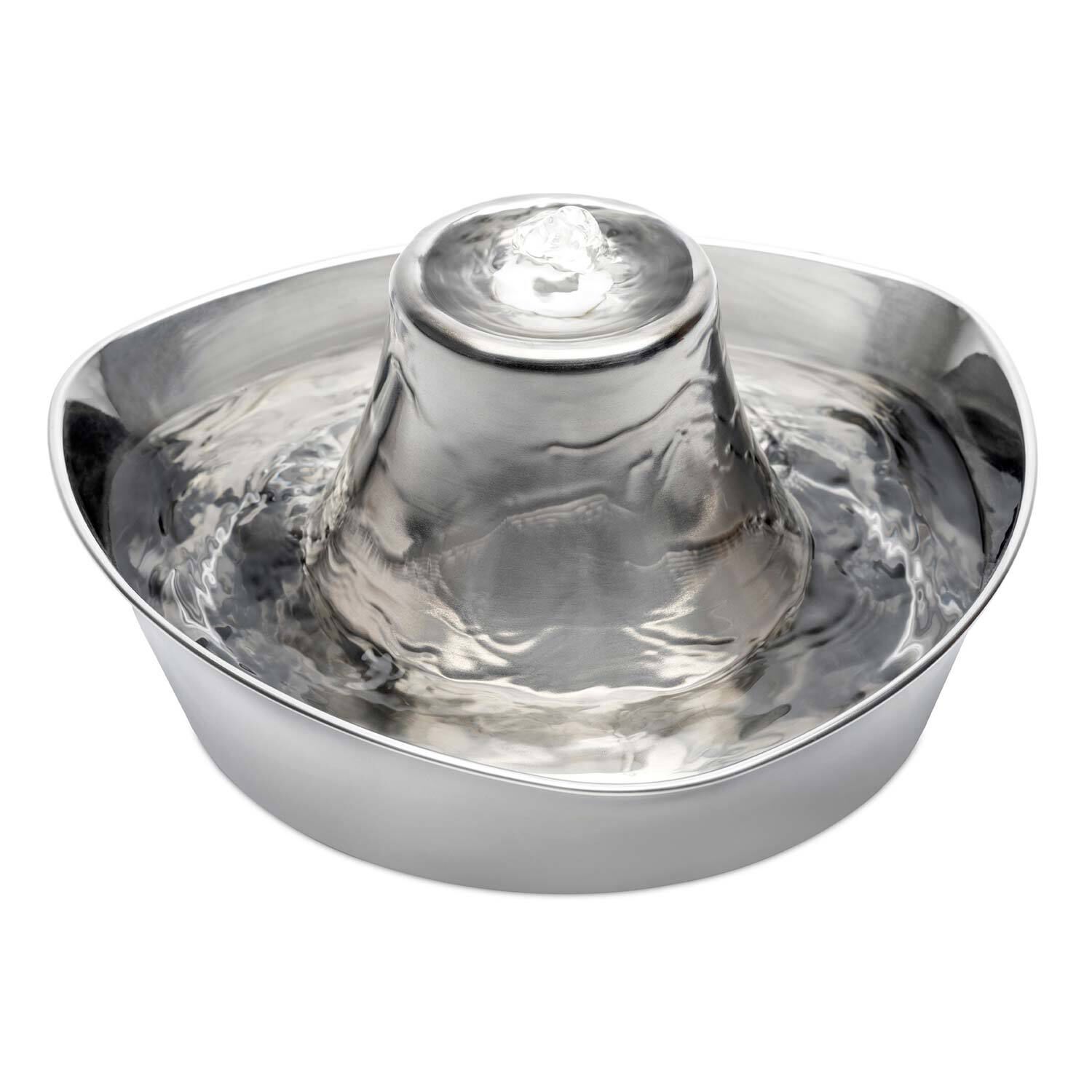 Petsafe Seaside Stainless Pet Fountain, 60 Oz