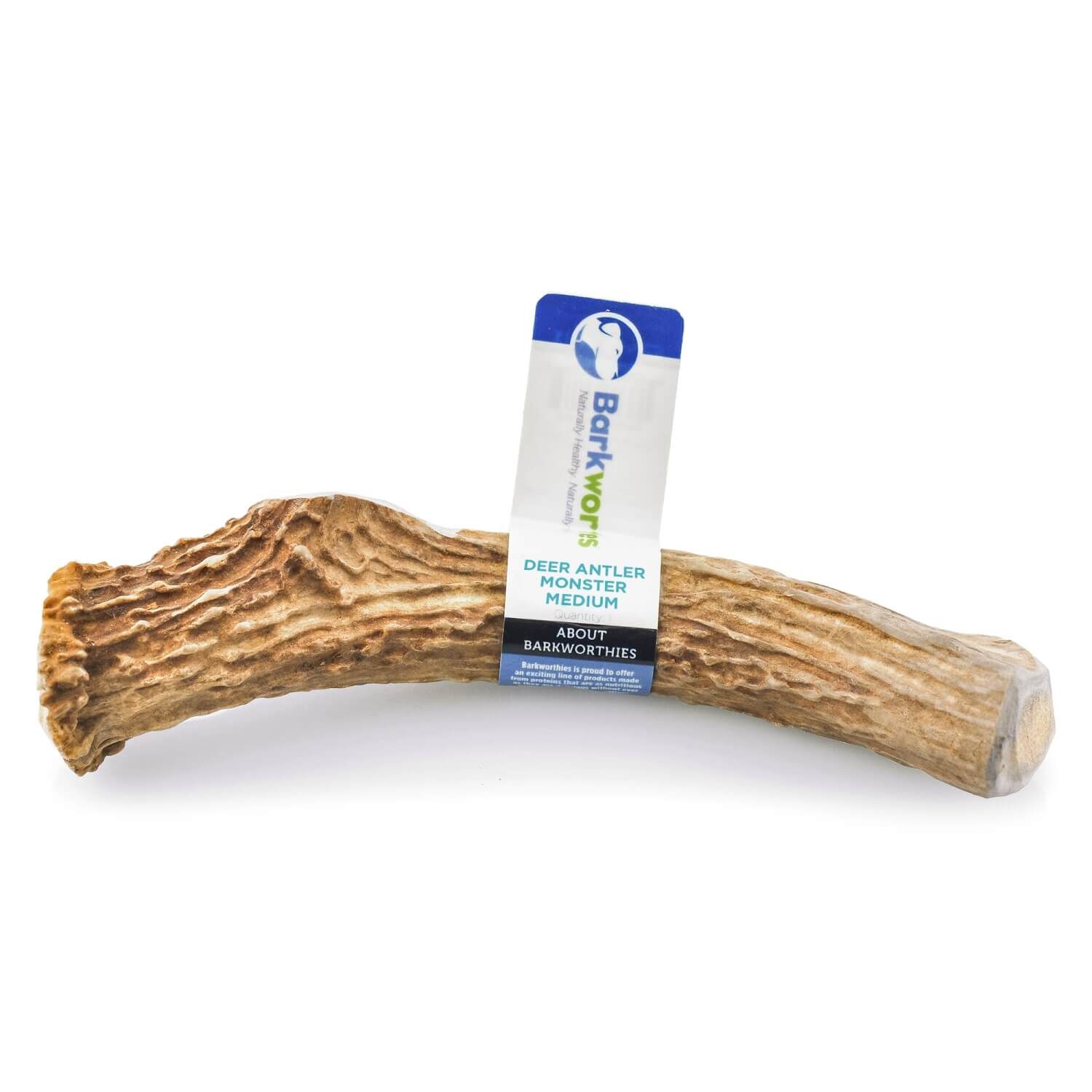 Barkworthies Deer Antler Monster Dog Treat