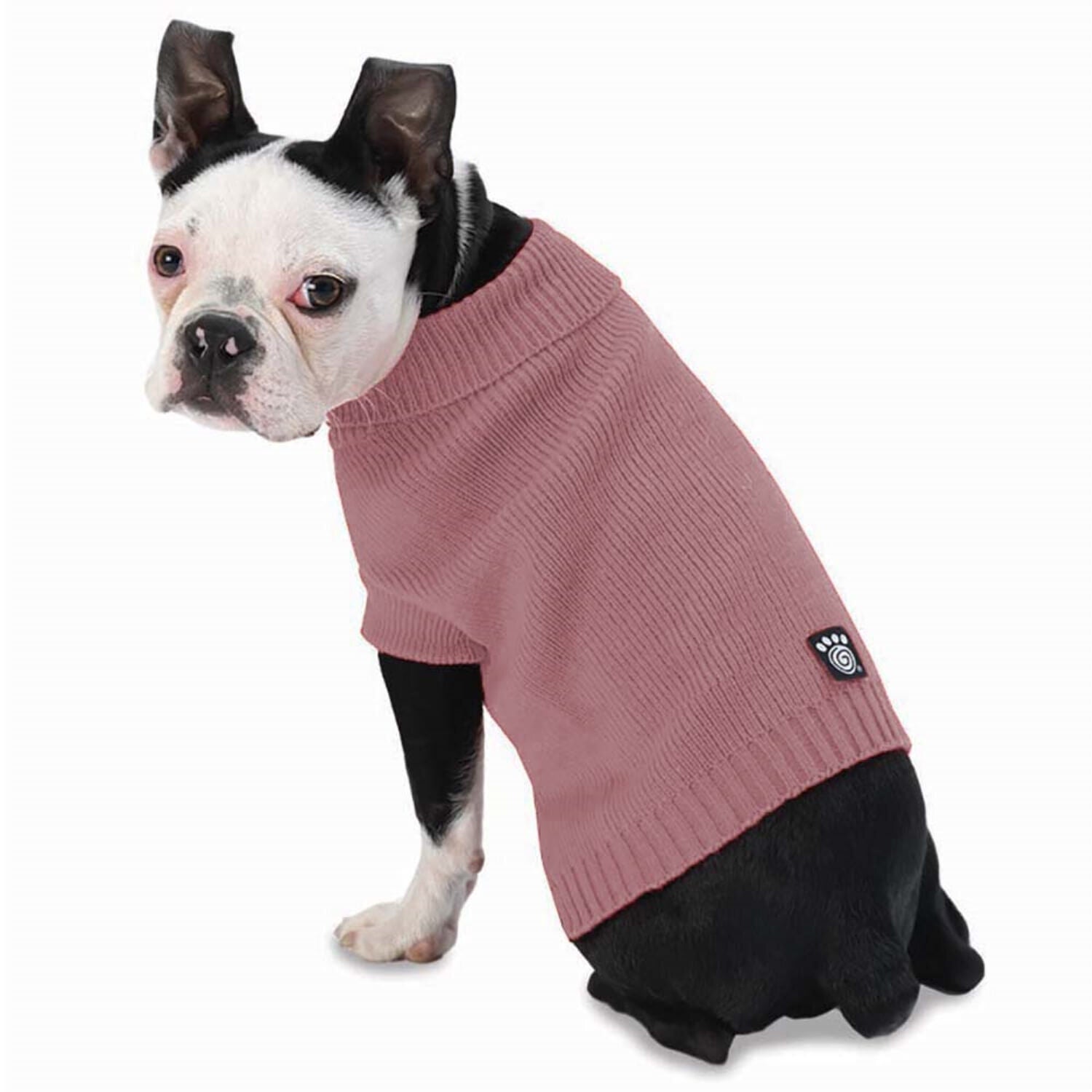 Petrageous Baxter's Crew Pink Pullover Dog Sweater