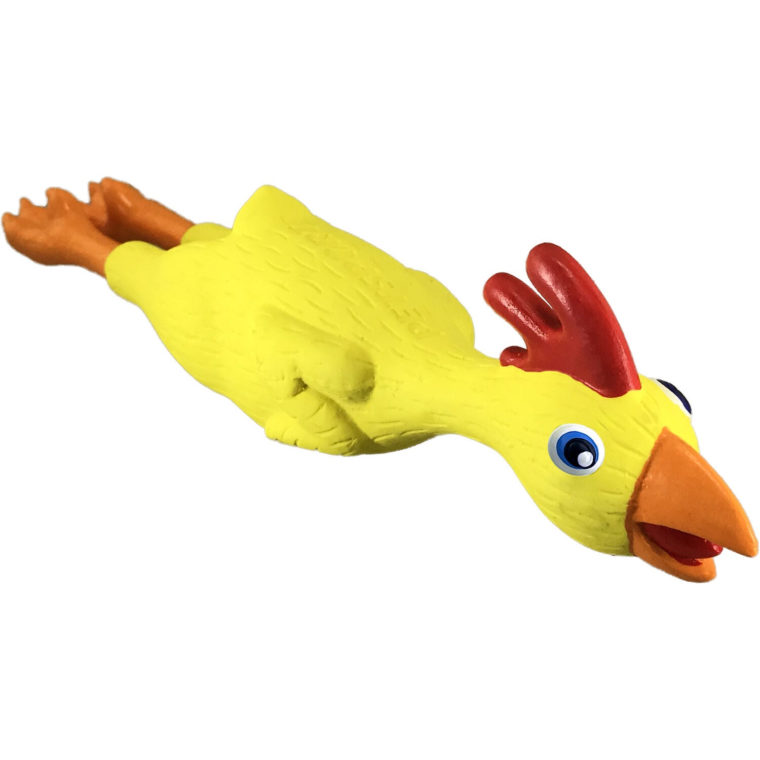 Petsport Naturflex Tiny Tots Rubber Chicken Dog Toy, 6"