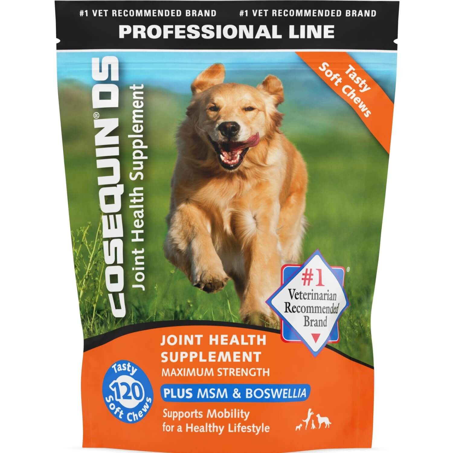 Cosequin Nutramax Ds Plus Msm Joint Health Supplement Soft Chews For Dogs