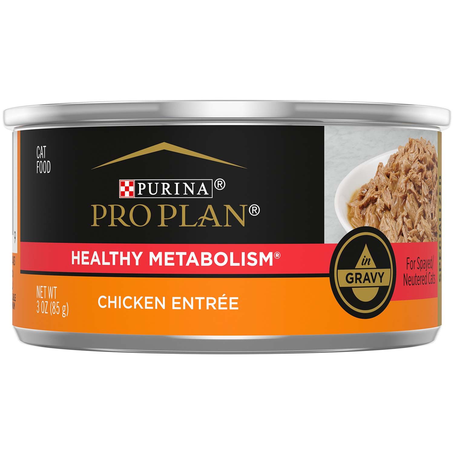 Purina Pro Plan High Protein Specialized Healthy Metabolism Formula Chicken Entr&eacute;e Wet Cat Food