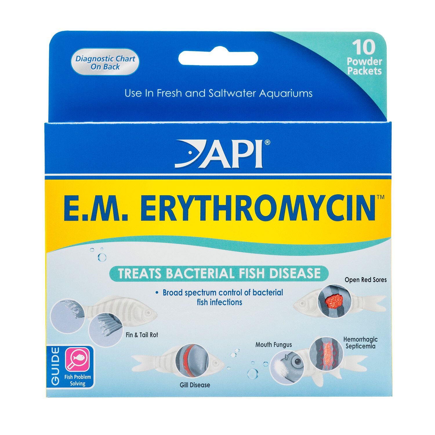 Api E.M. Erythromycin Fish Medication