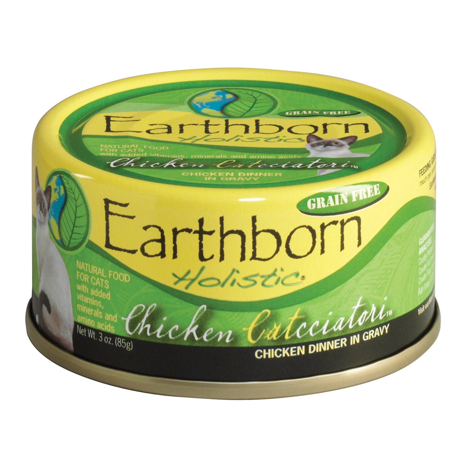 Earthborn Holistic Chicken Catcciatori Chicken Dinner In Gravy Cat Food