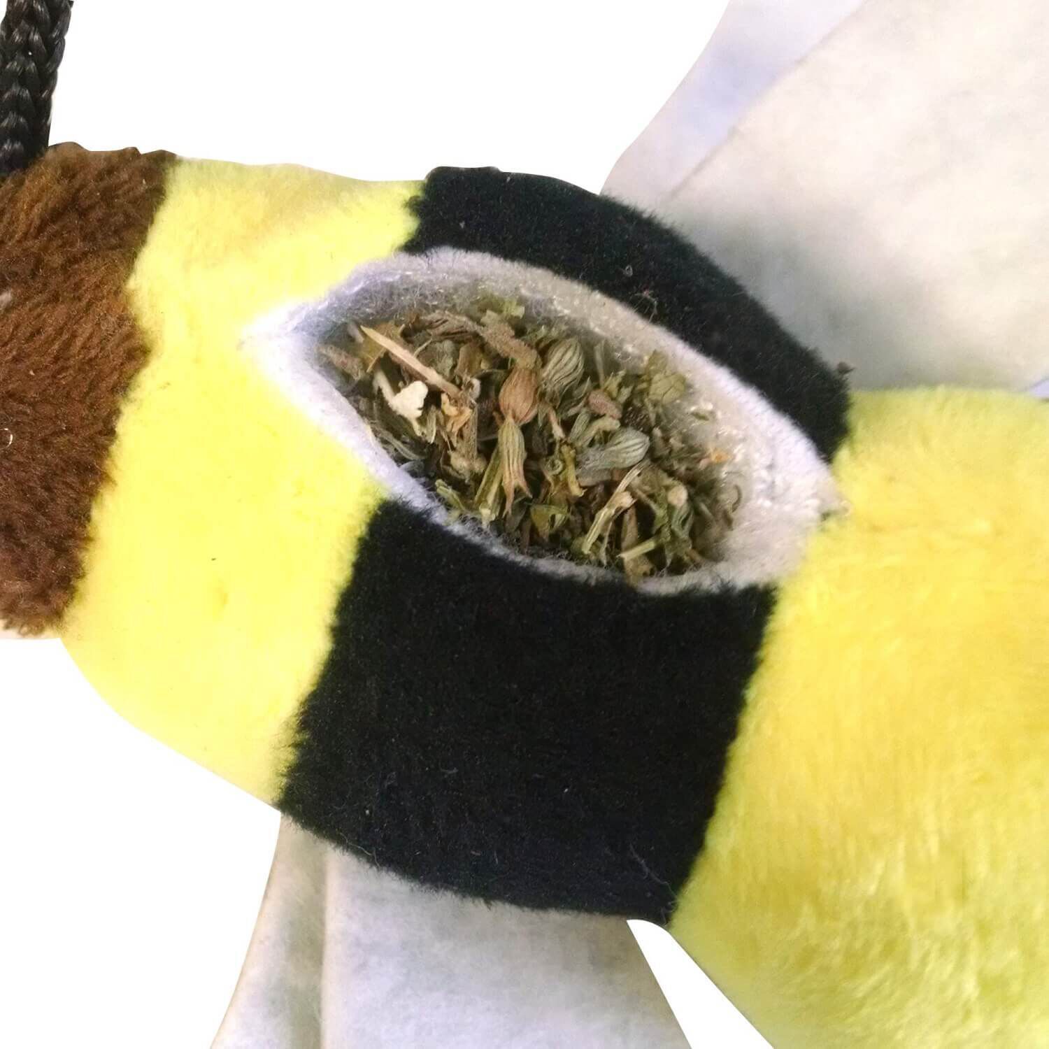 Meowijuana "Get Buzzed" Bee Refillable Catnip Wand Cat Toy