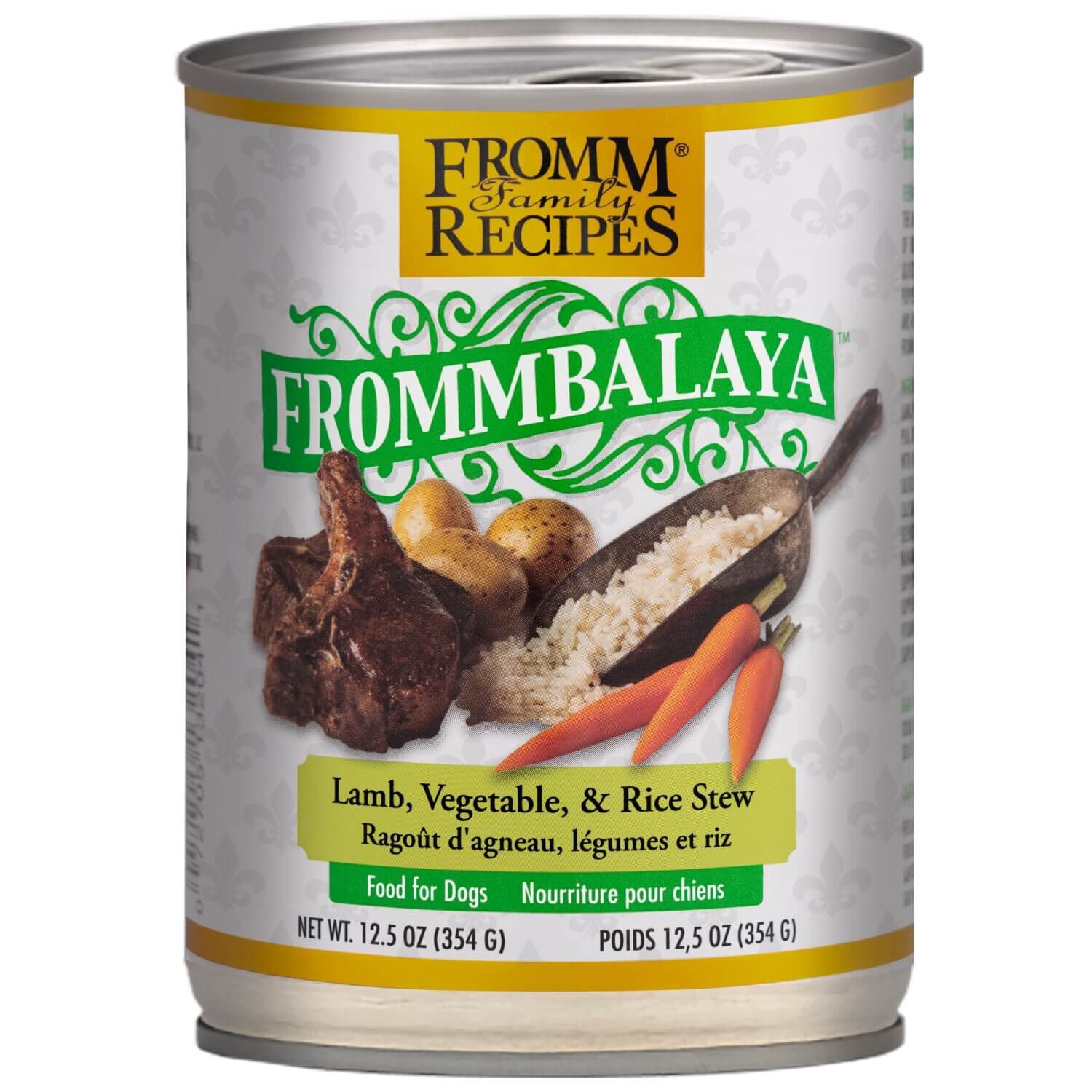 Fromm Balaya Lamb, Vegetable, & Rice Stew Food For Dogs 12.5 Oz