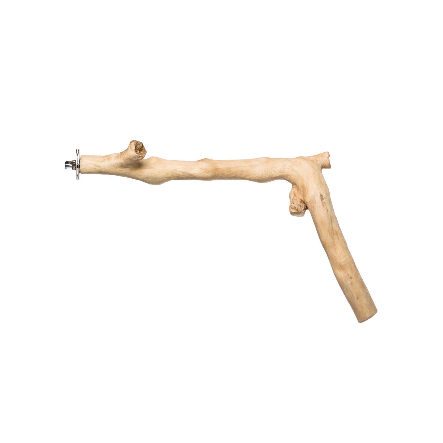 Y-Branch Coffea Wood Bird Perch For Birds