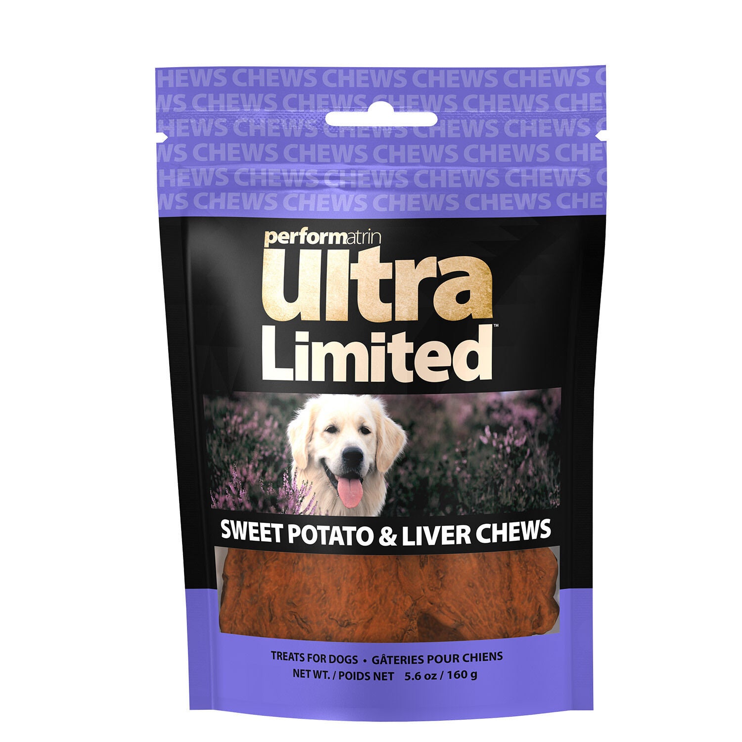 Performatrin Ultra Limited Sweet Potato & Liver Chews Dog Treats, 5.6-Oz