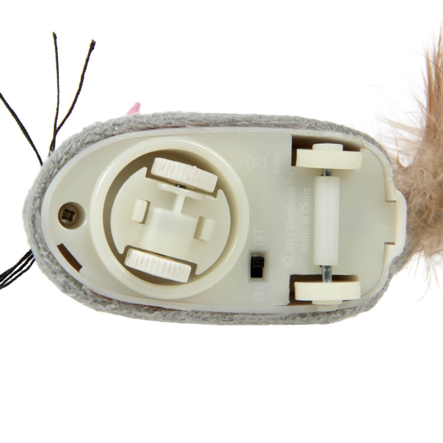 Instincts By Smartykat&reg; Scamper Mouse Plush Electronic Motion Cat Toy, Battery-Powered