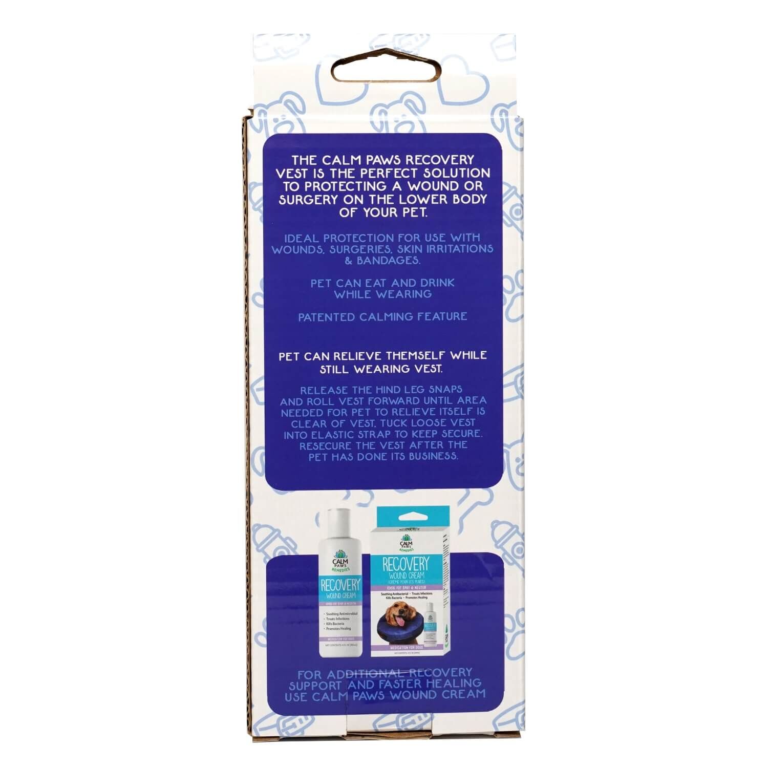 Calm Paws Calming Recovery Vest