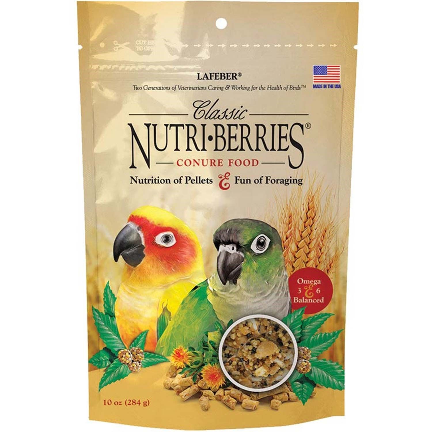Lafeber Conure Classic Nutri-Berries Bird Food