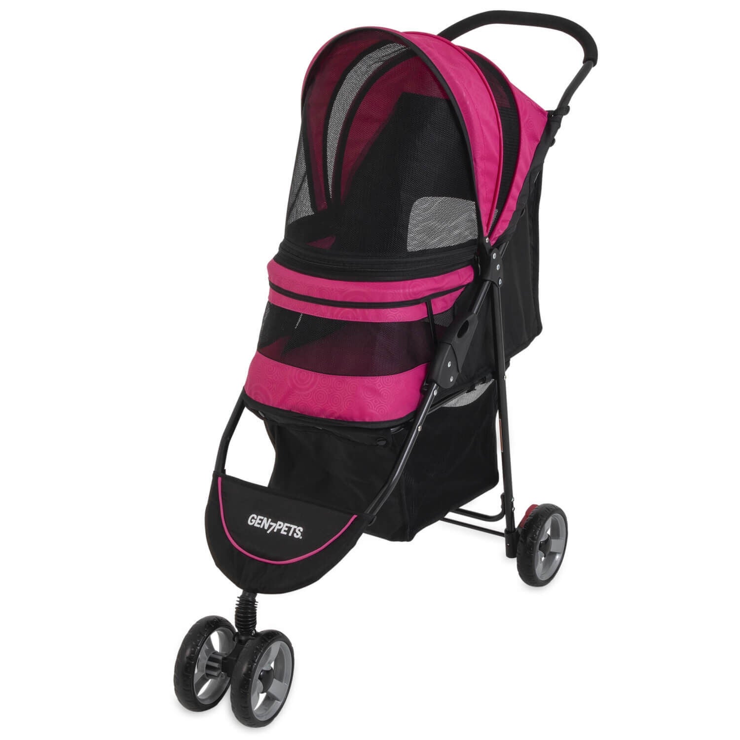 Gen7pets Regal Plus Pet Stroller, Raspberry Sorbet, 38"