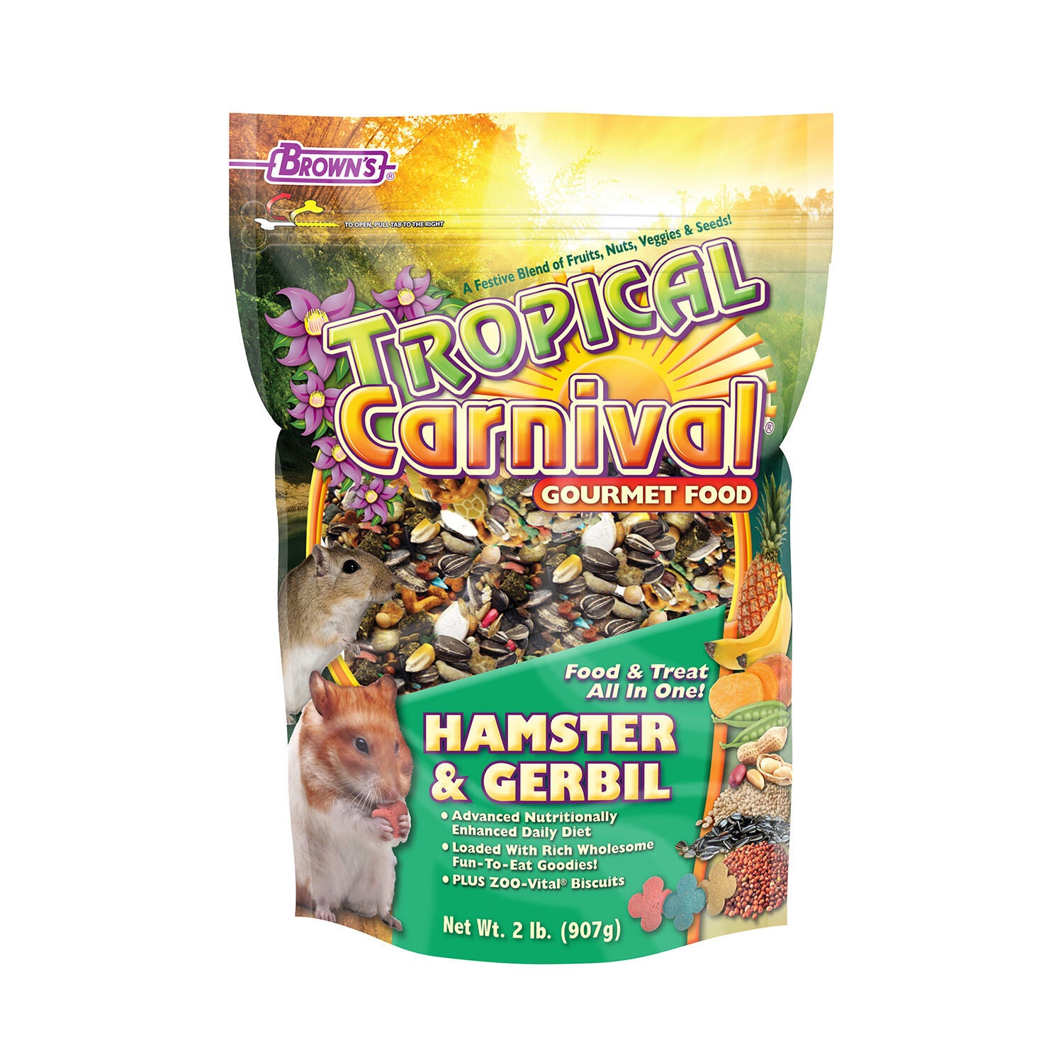 Tropical Carnival Hamster & Gerbil Food