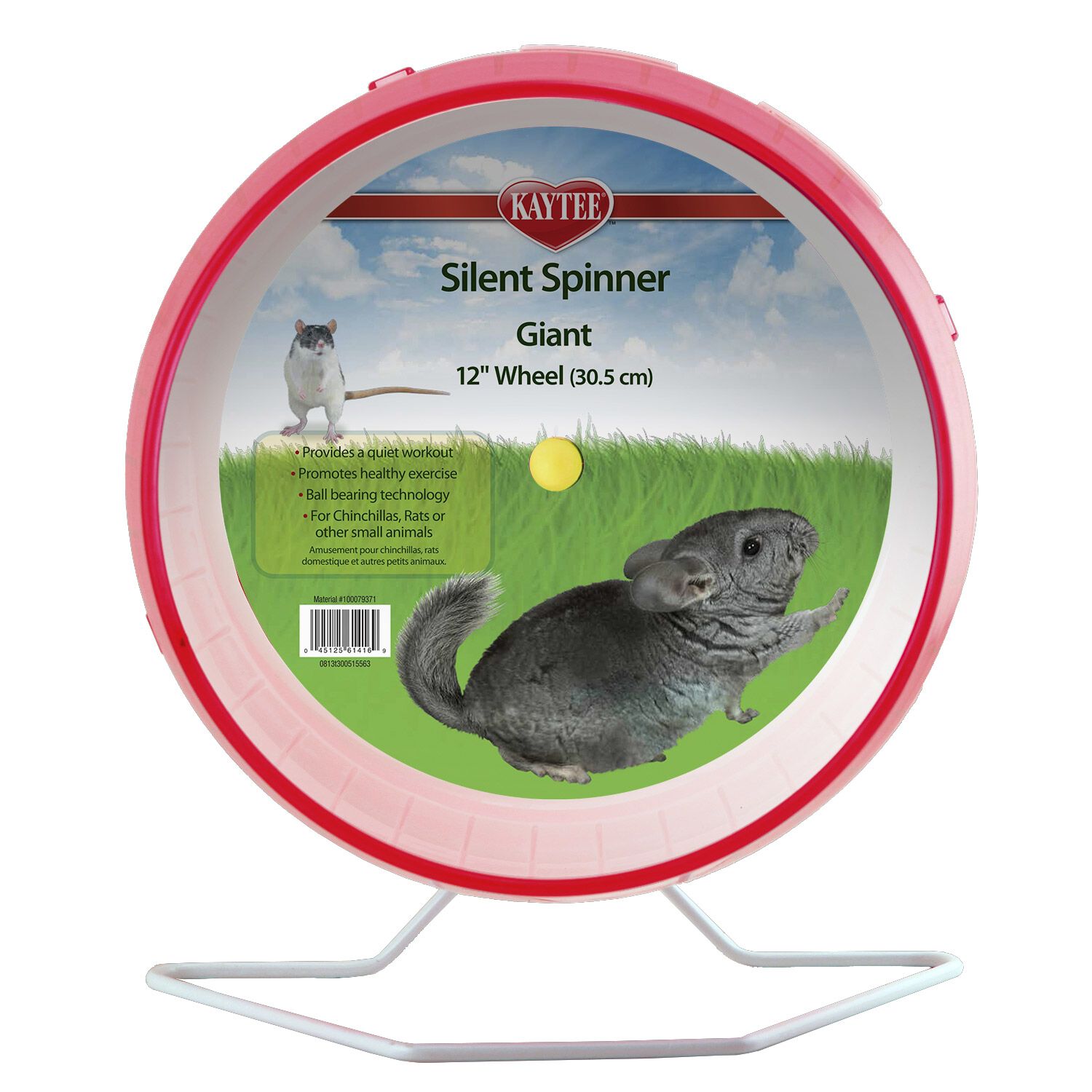 Kaytee Silent Spinner Wheel, Assorted Colours For Small Animals