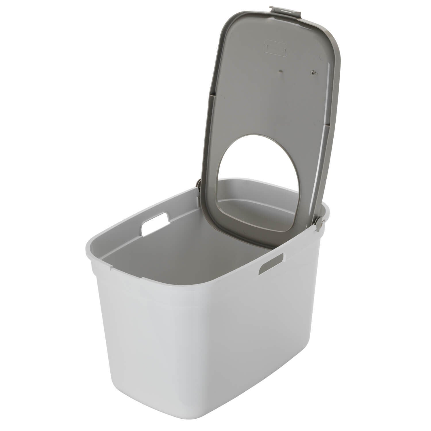 Moderna Top Entry Cat Litter Pan, Gray