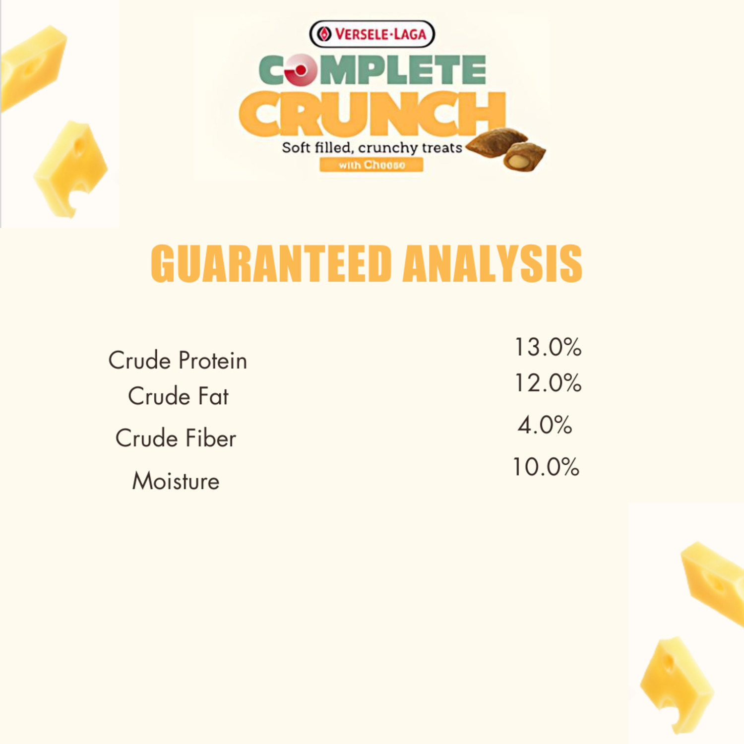 Versele-Laga Complete Crunch With Cheese Small Animal Treat, 3Oz