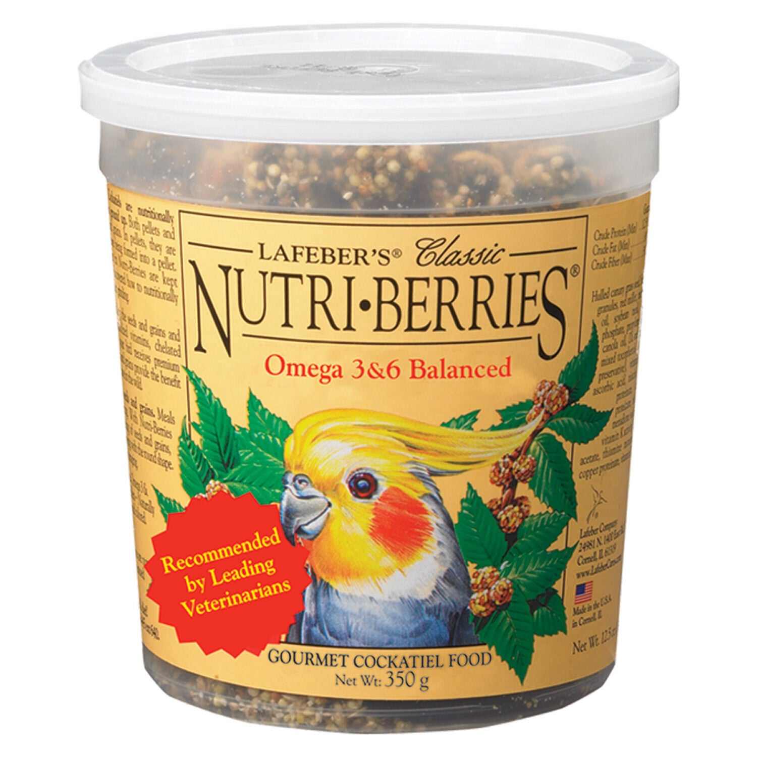 Lafeber Cockatiel Nutri-Berries Bird Food