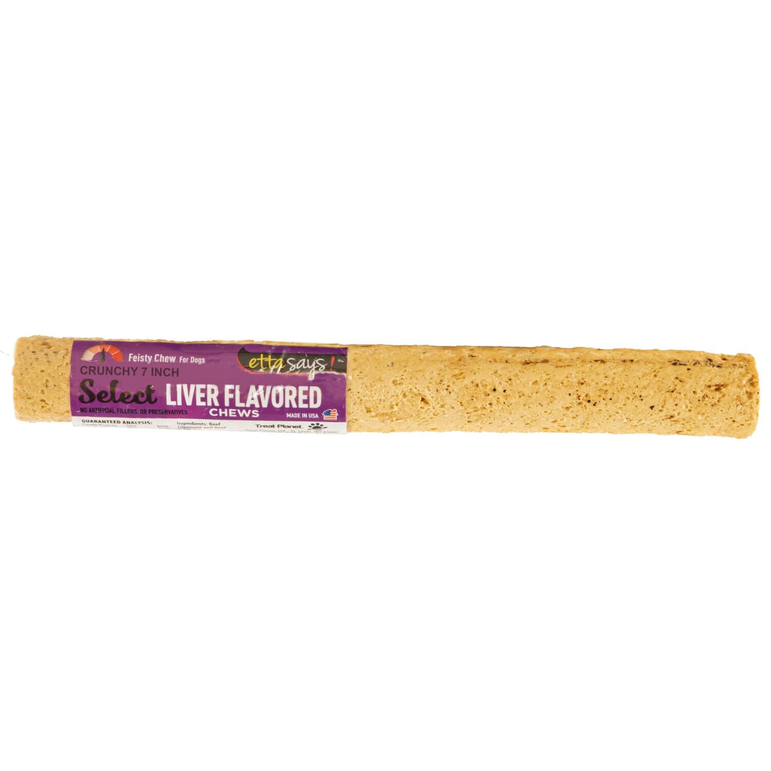 Etta Says! Select Liver Chew Dog Treats, 7In