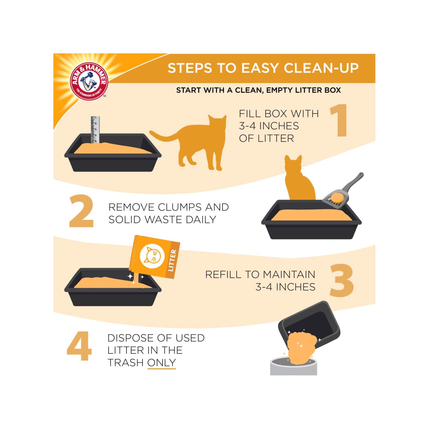 Arm & Hammer Multi-Cat Clumping Cat Litter