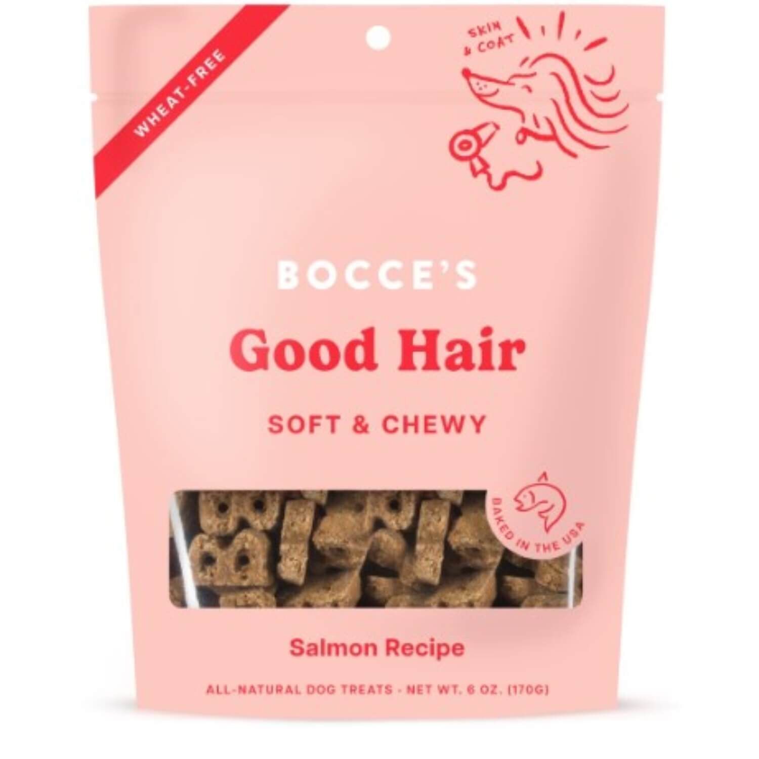Bocce's Bakery Dailies Good Hair Soft & Chewy Dog Treats