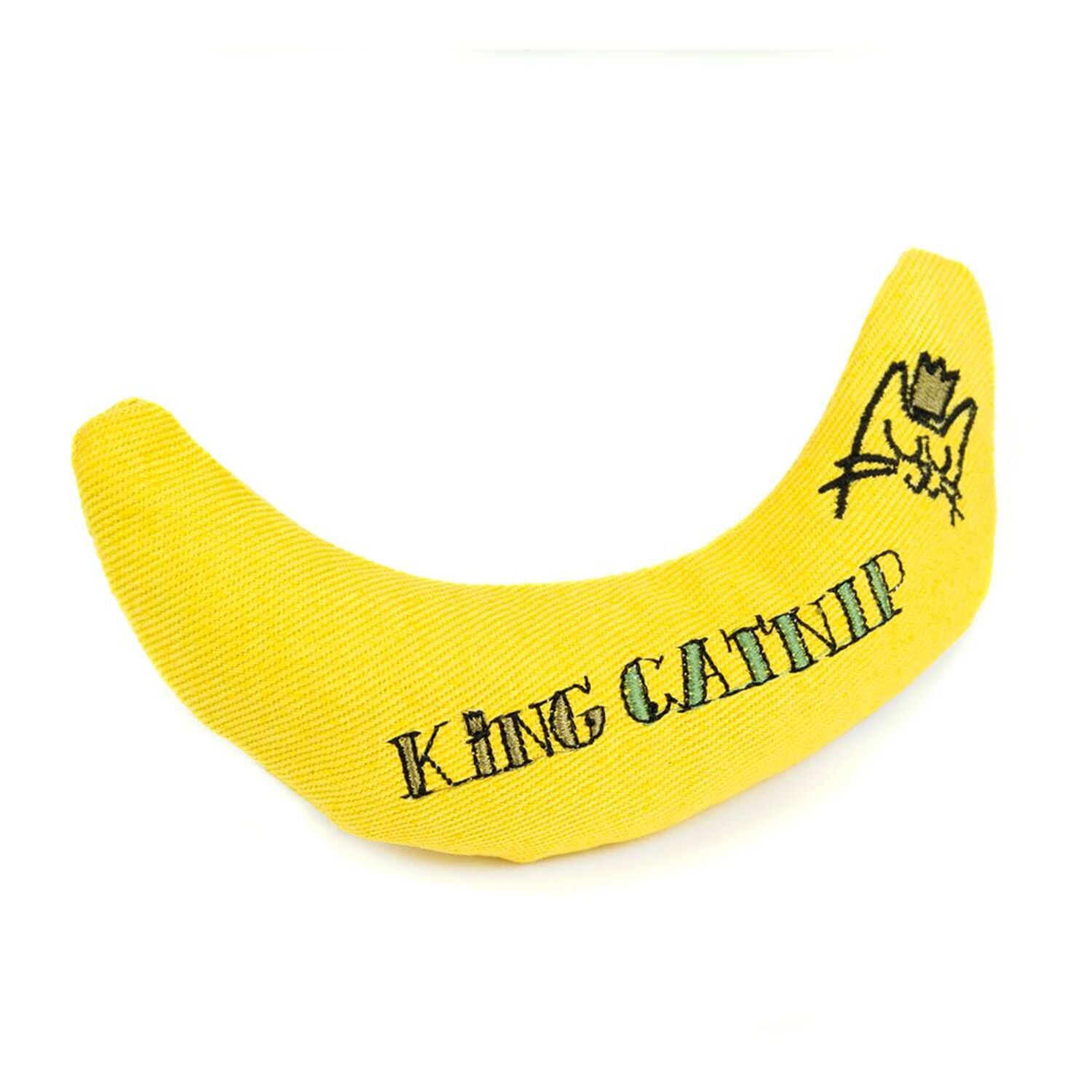 King Catnip Banana Resealable Cat Toy With Organic Catnip
