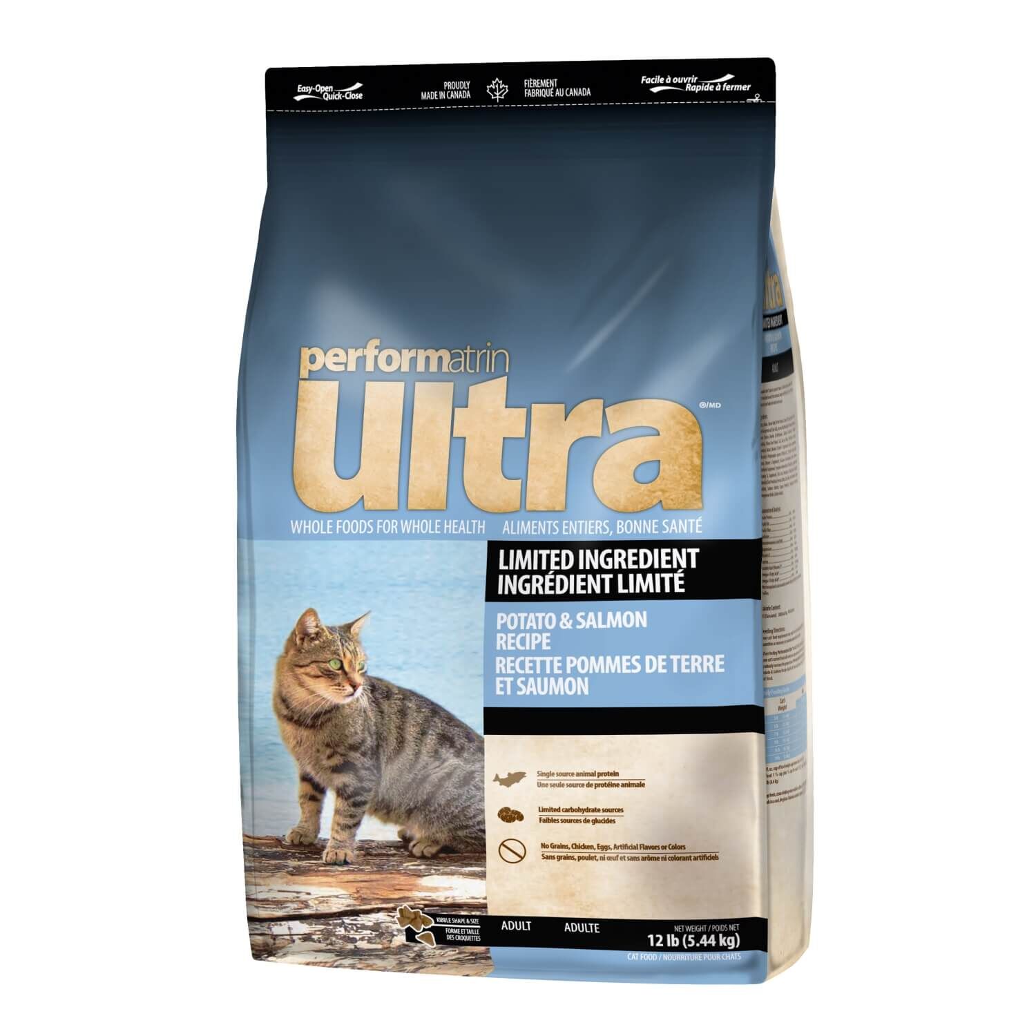 Performatrin Ultra Limited Ingredient Potato & Salmon Adult Dry Cat Food