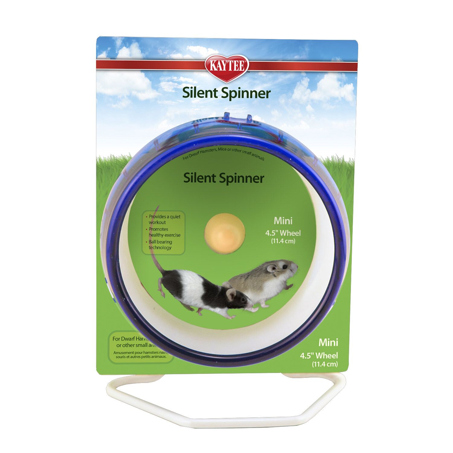 Kaytee Silent Spinner Wheel, Assorted Colours For Small Animals
