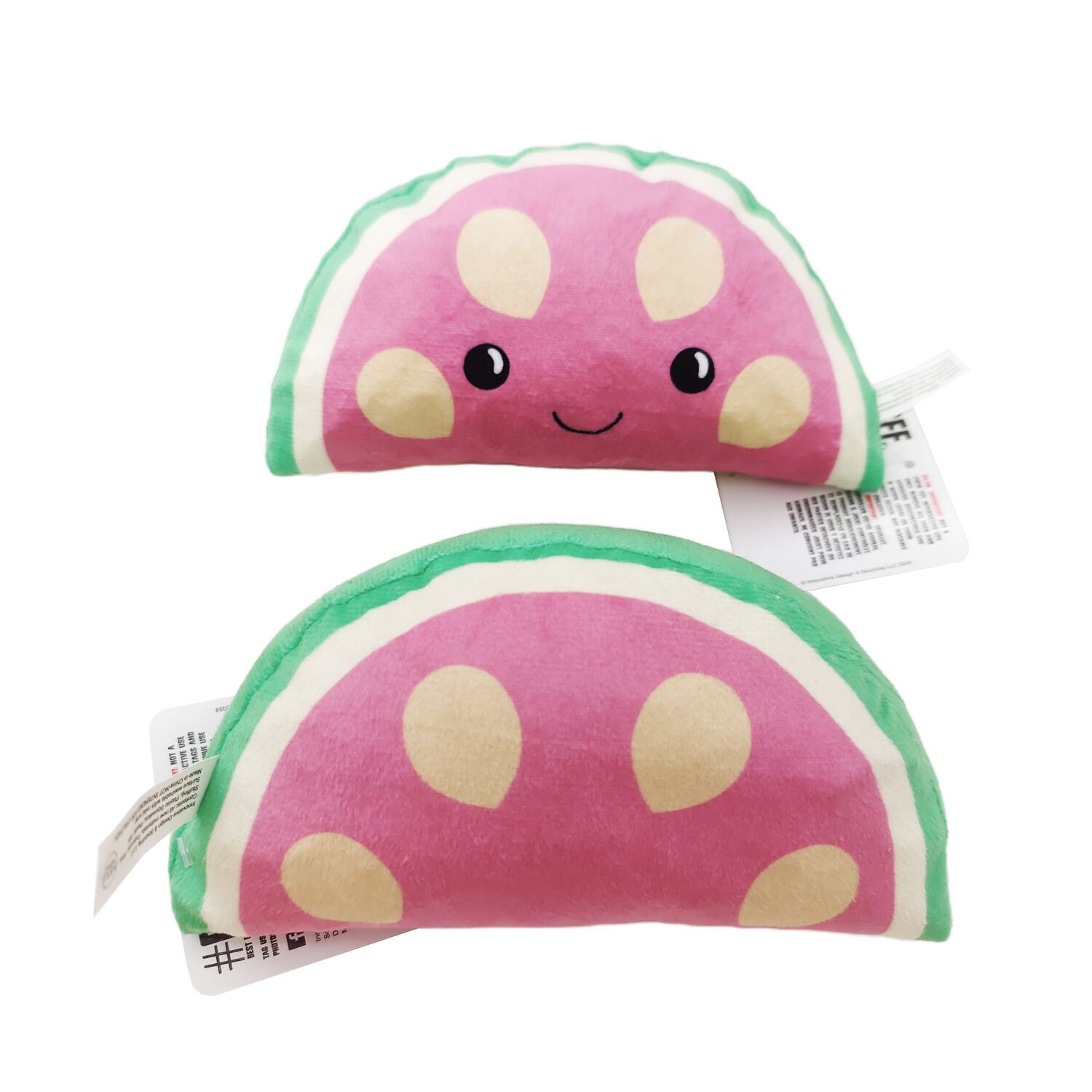 #Bff Watermelon Crinkle & Squeak Dog Toy