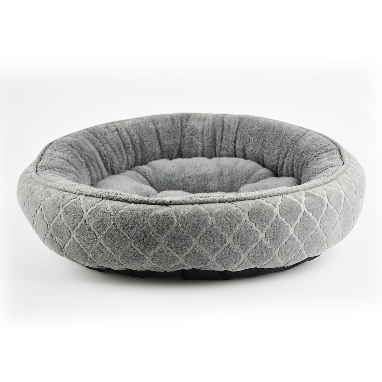 Jump Round Bed Grey