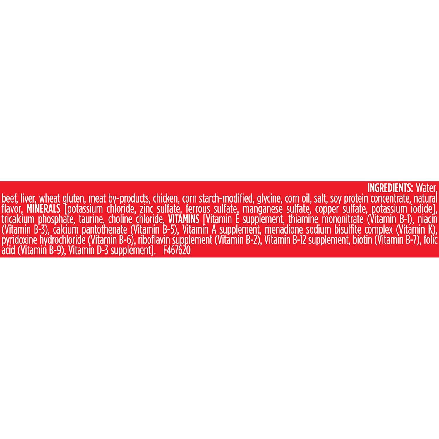 Purina Pro Plan High Protein Wet Cat Food, Beef And Chicken In Gravy Entree