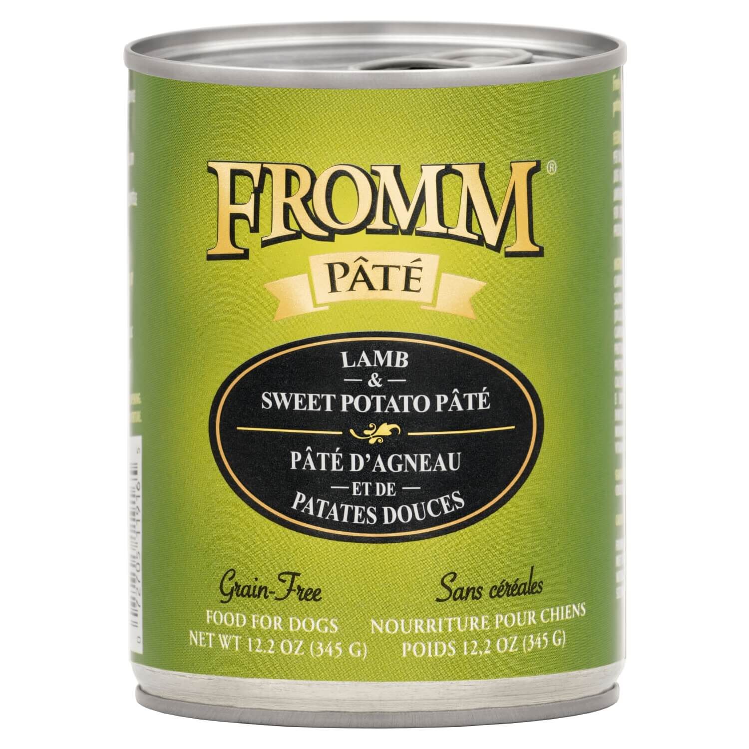 Fromm P&acirc;t&eacute; Lamb & Sweet Potato P&acirc;t&eacute; Food For Dogs 12.2 Oz