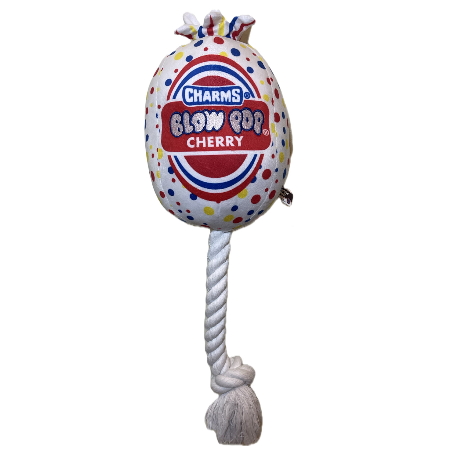 Tootsie Blow Pop Plush Rope & Tug Scented Dog Toy, 20"