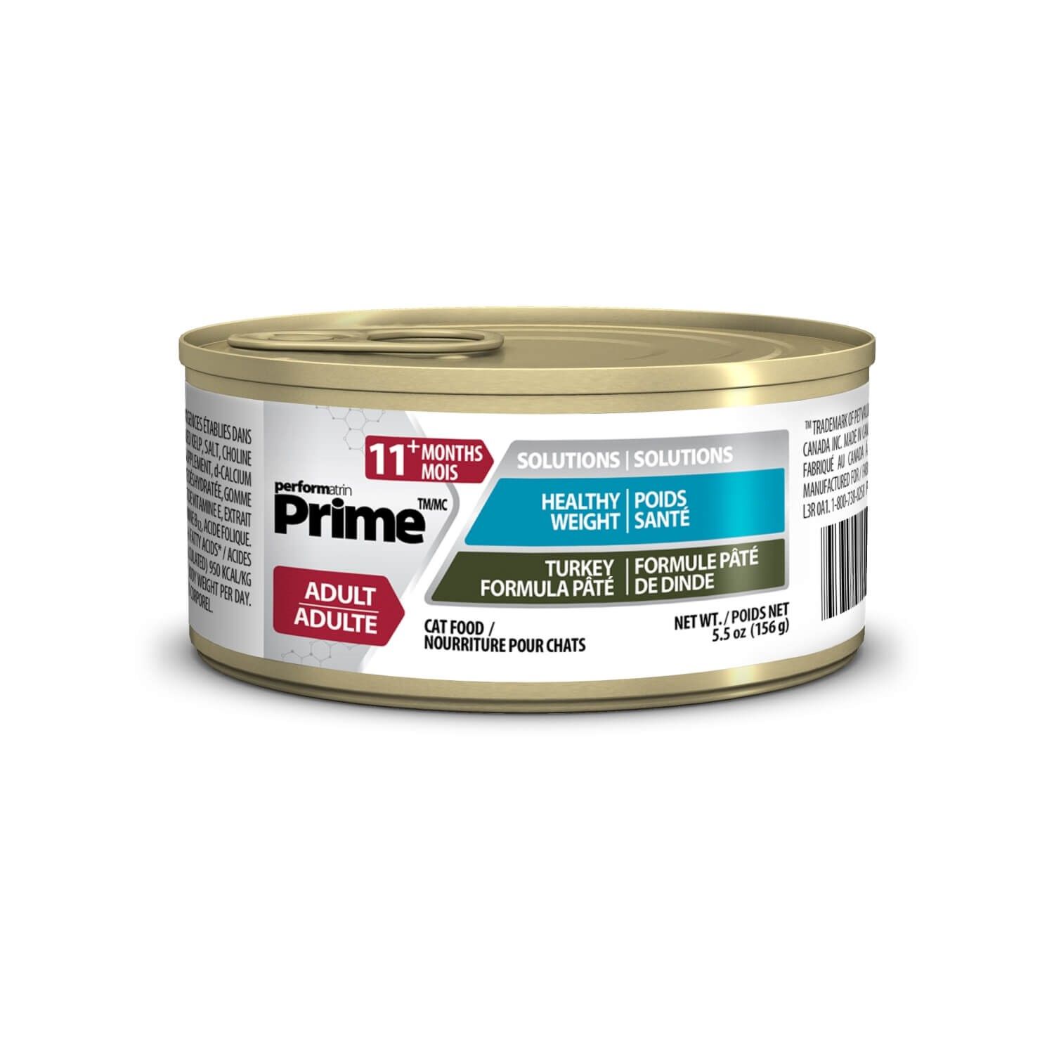 Performatrin Prime Healthy Weight Solutions Turkey Pate Formula Wet Cat Food