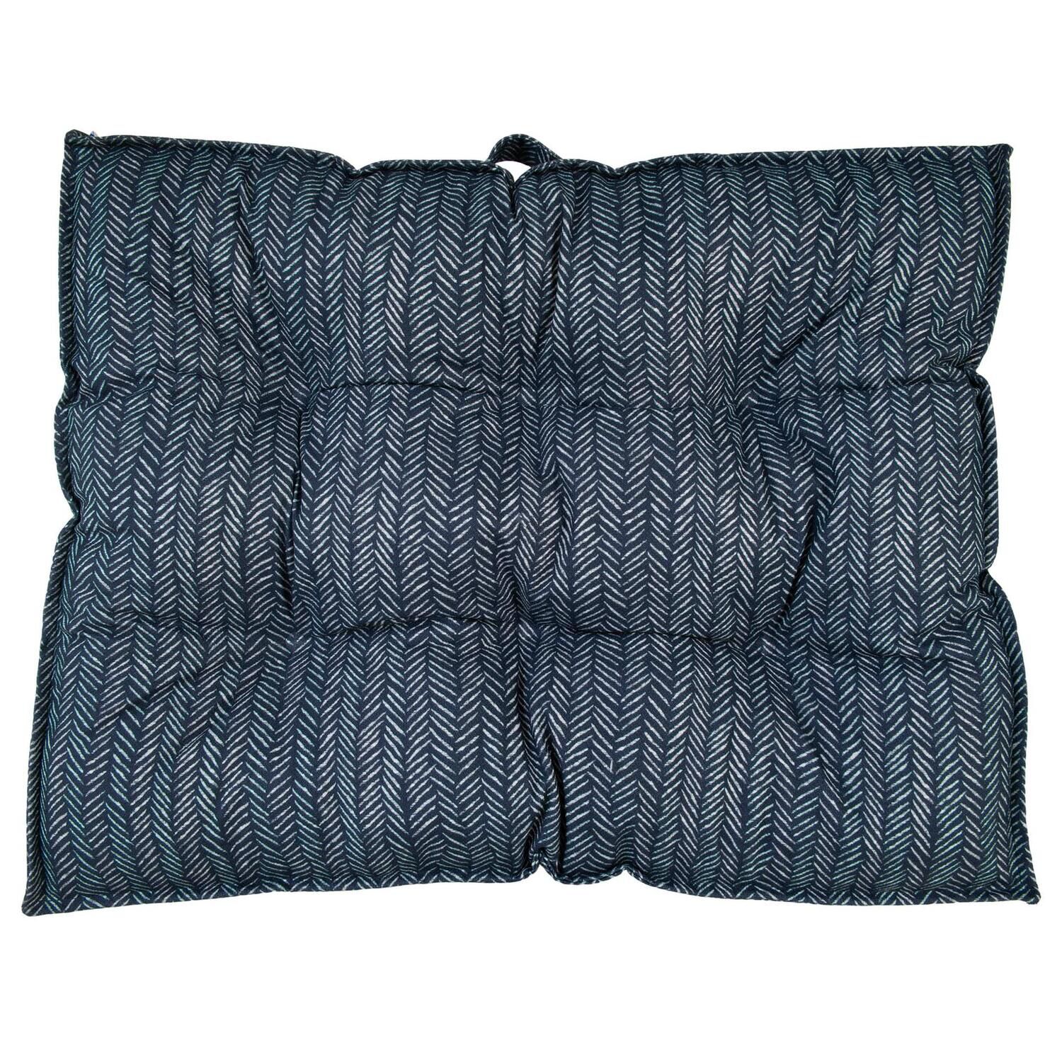 Lazboy Izzy Indoor/Outdoor Dog Bed, 36X30" - Navy