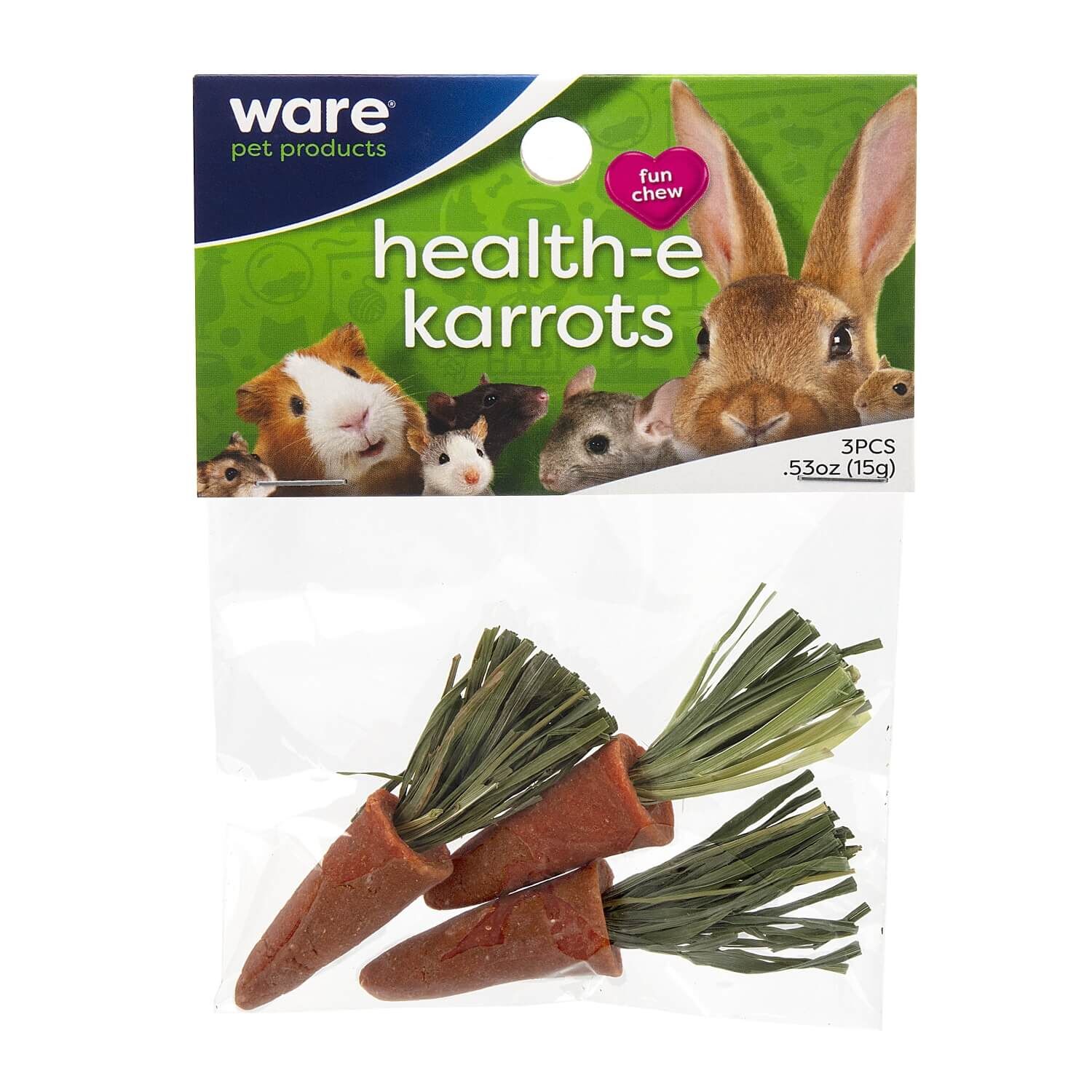 Ware Pet Products Health-E Karrots For Small Animals