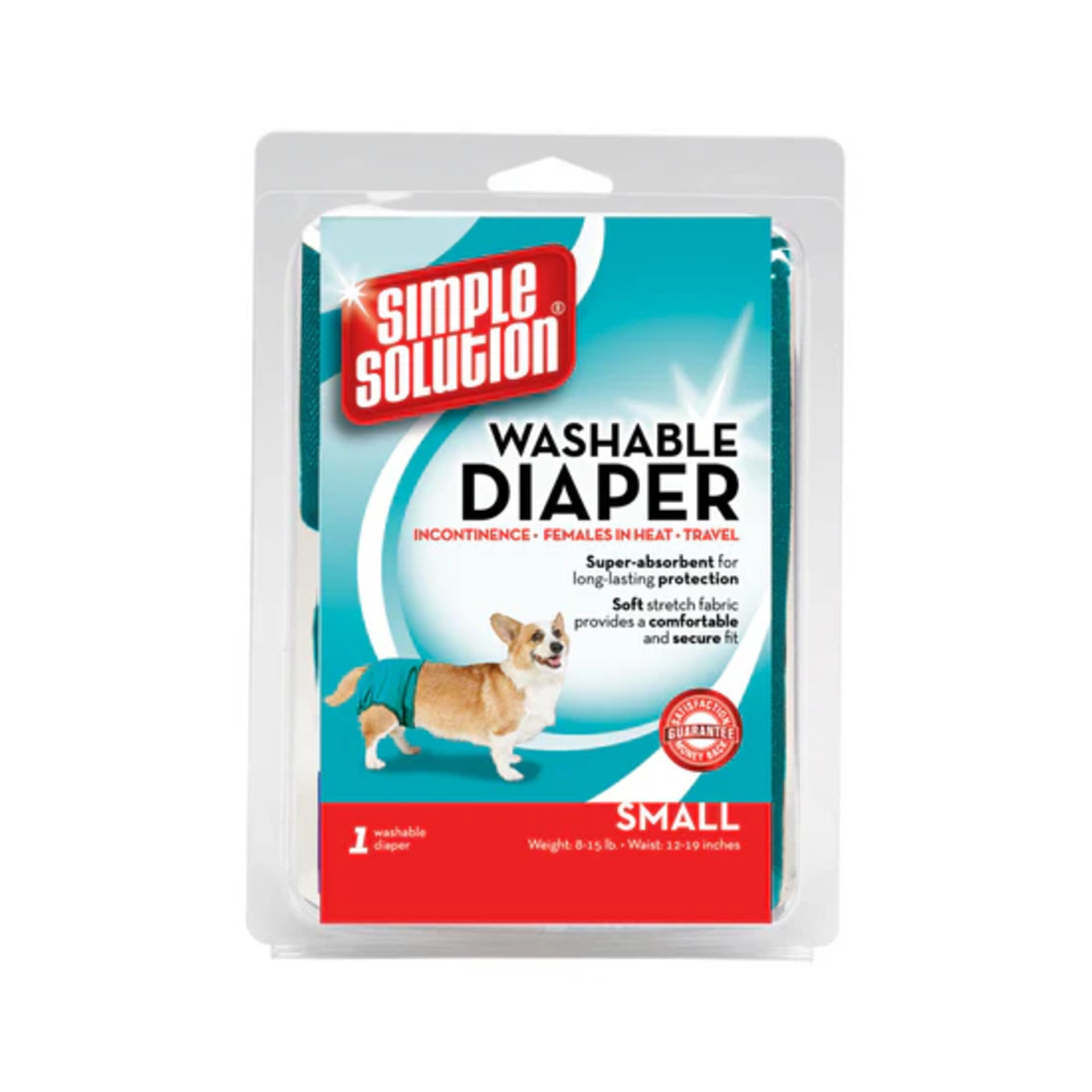 Simple Solution Washable Dog Diaper, Extra Large