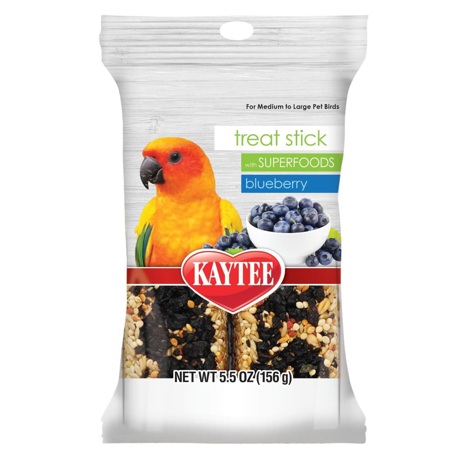 Kaytee Avian Superfood Treat Sticks, Blueberry