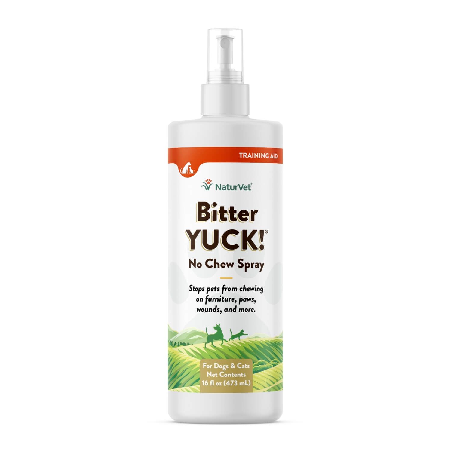 Naturvet Bitter Yuck! No Chew Spray For Dogs & Cats