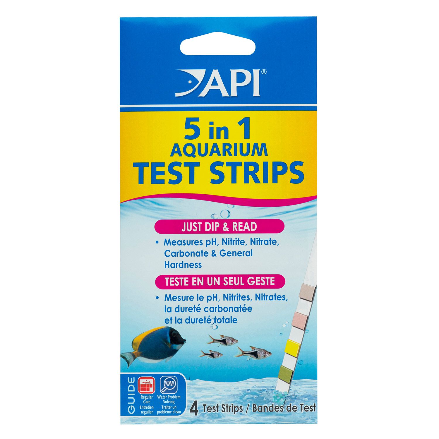 Api 5 In 1 Aquarium Test Strips