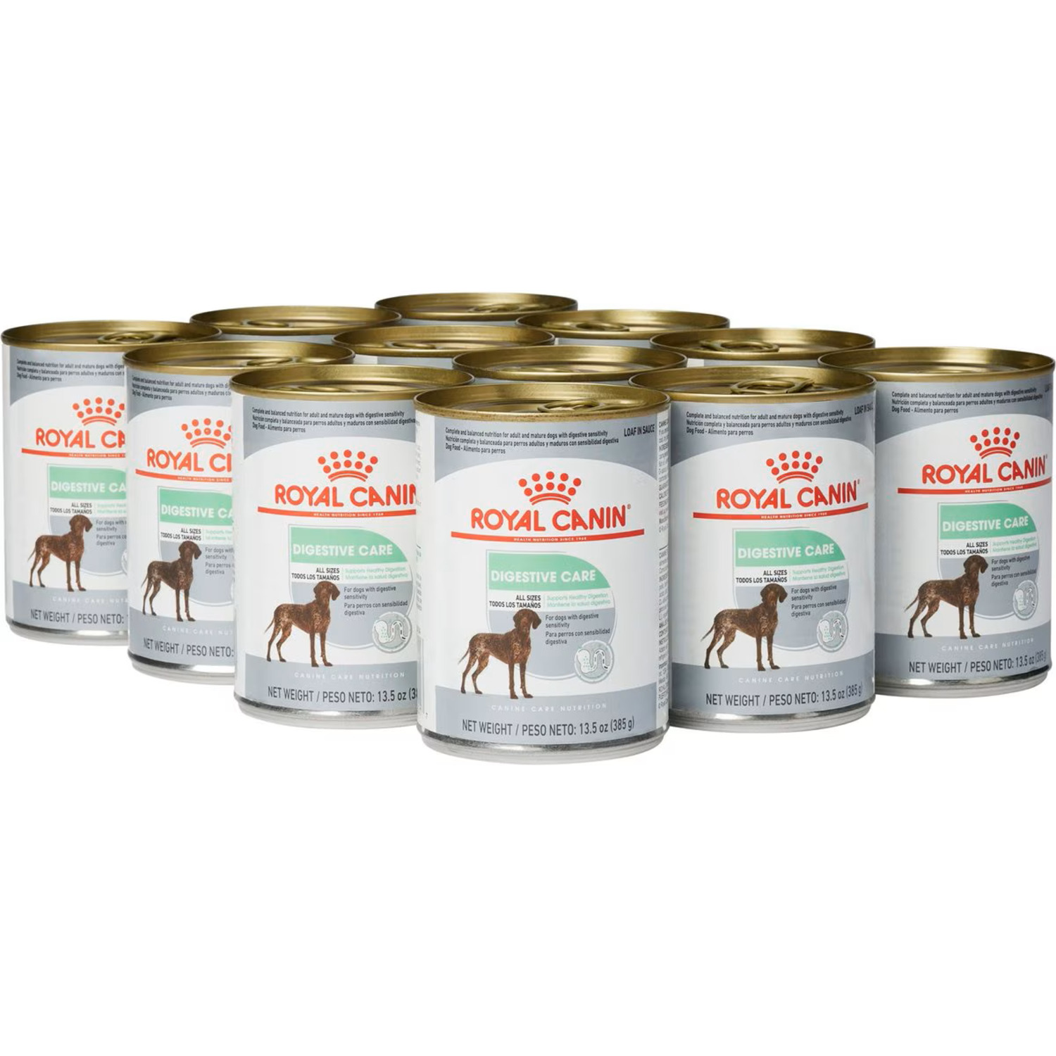 Royal Canin Canine Care Nutrition&trade; Digestive Care Loaf In Sauce Wet Dog Food, 13.5 Oz - Pack Of 12