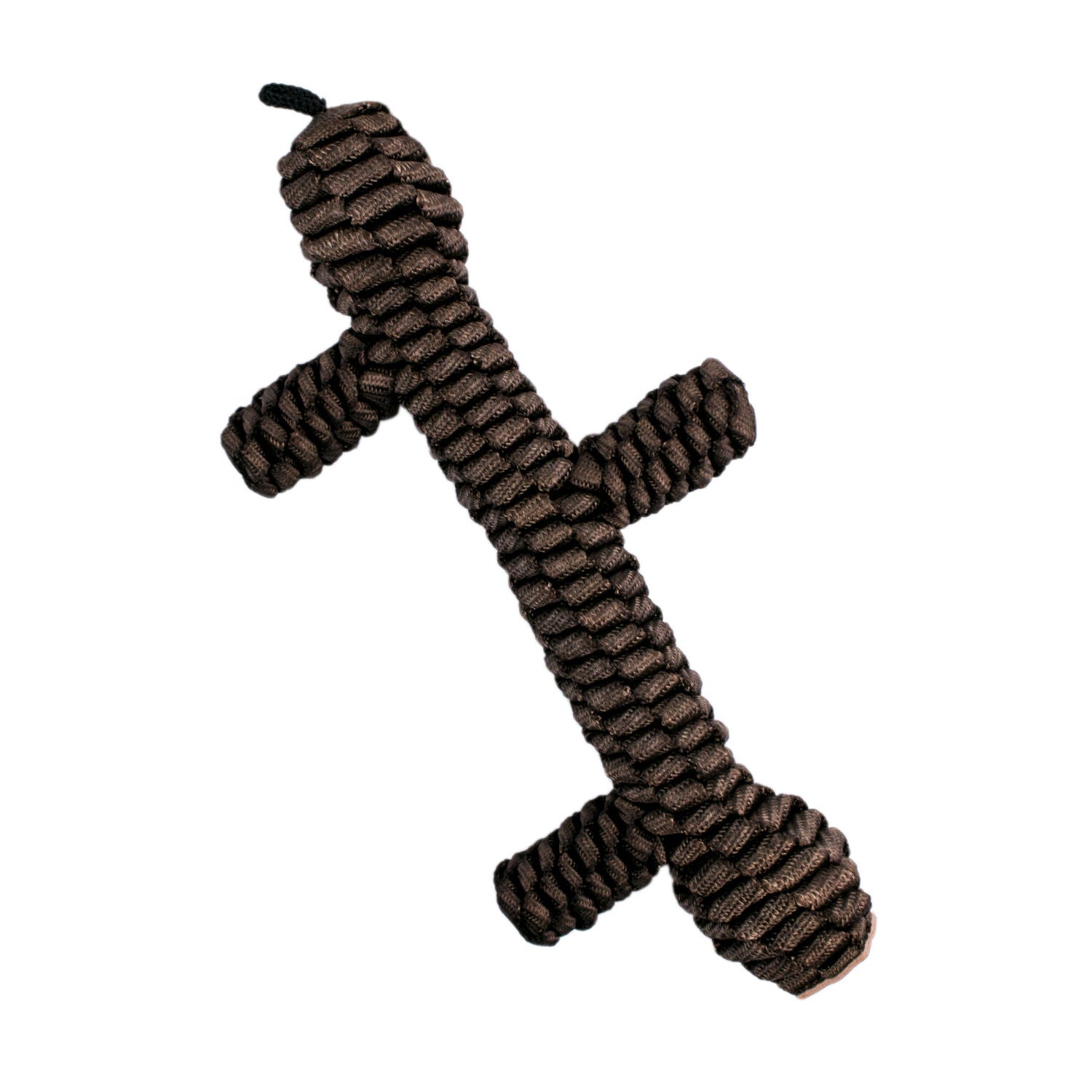 Tall Tails Tug & Toss Brown Braided Stick Dog Toy, 9"