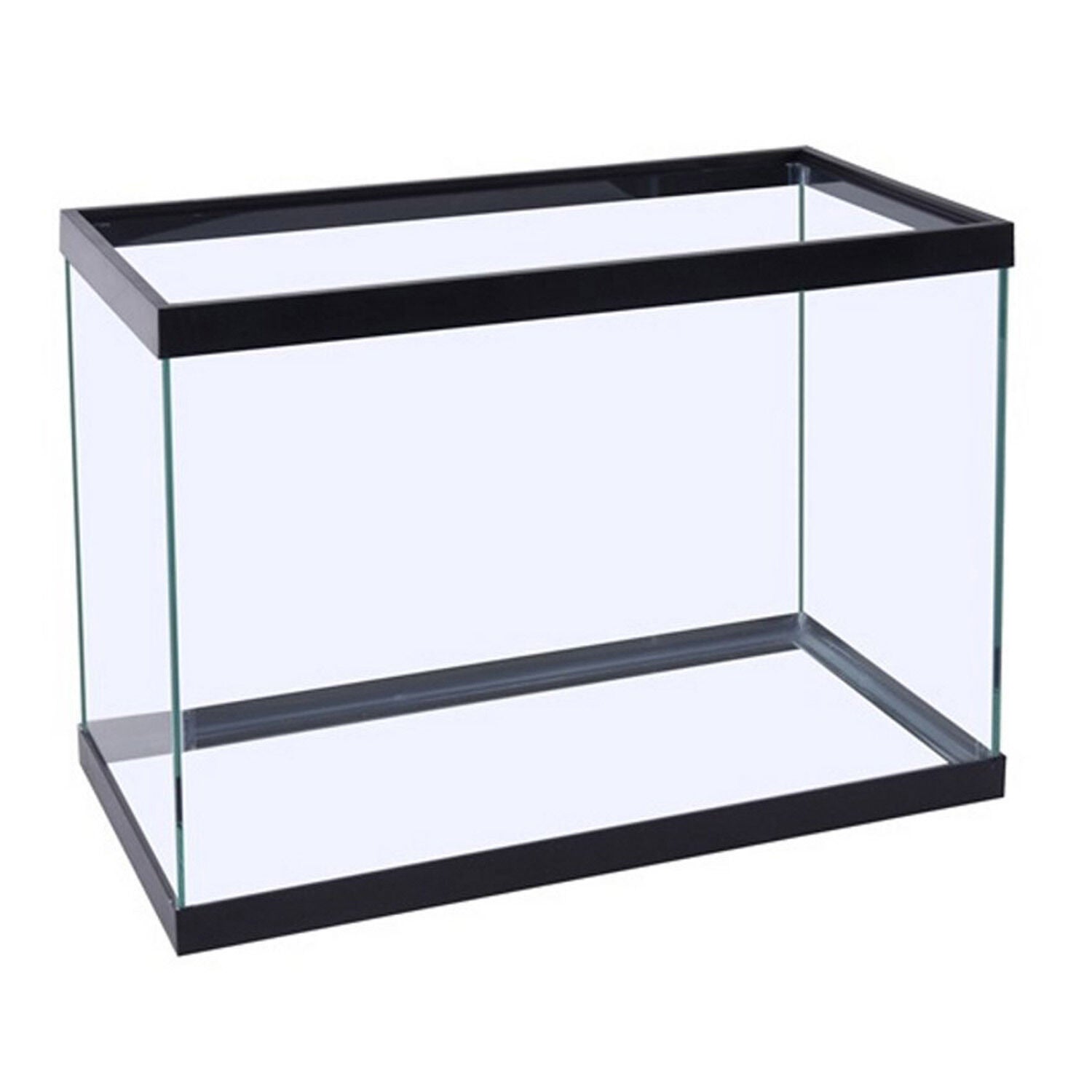 Marineland Standard Rectangular High-Sided Glass Fish Aquarium, 10 Gallon