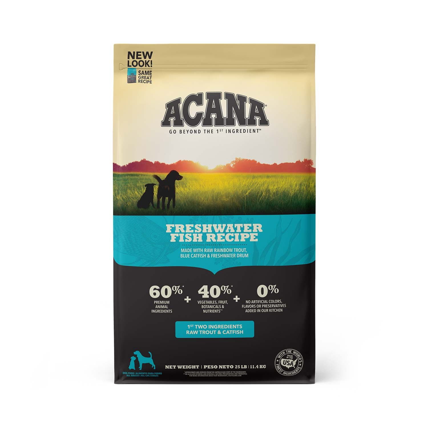 Acana Freshwater Fish Recipe Dry Dog Food