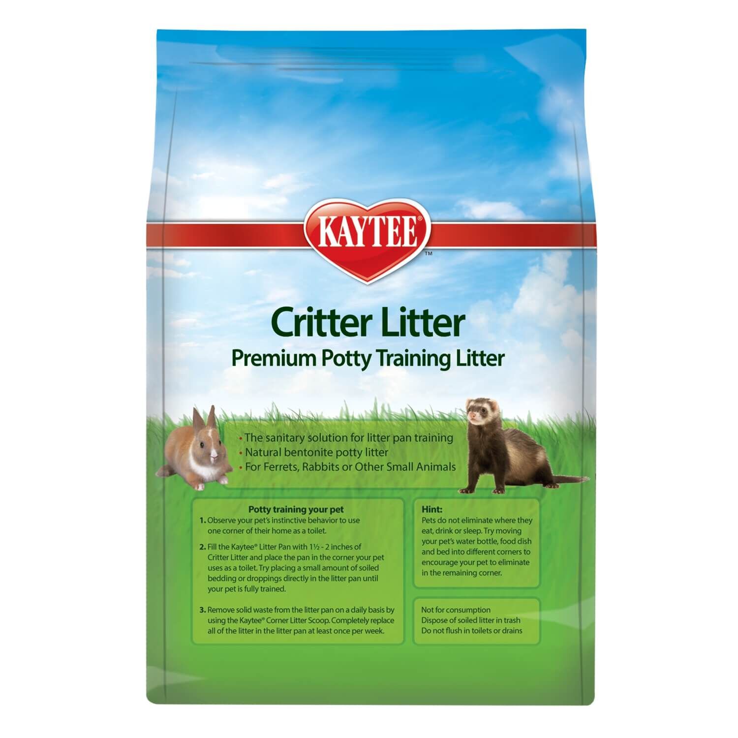 Kaytee Critter Litter Potty Training Litter, 4 Lb